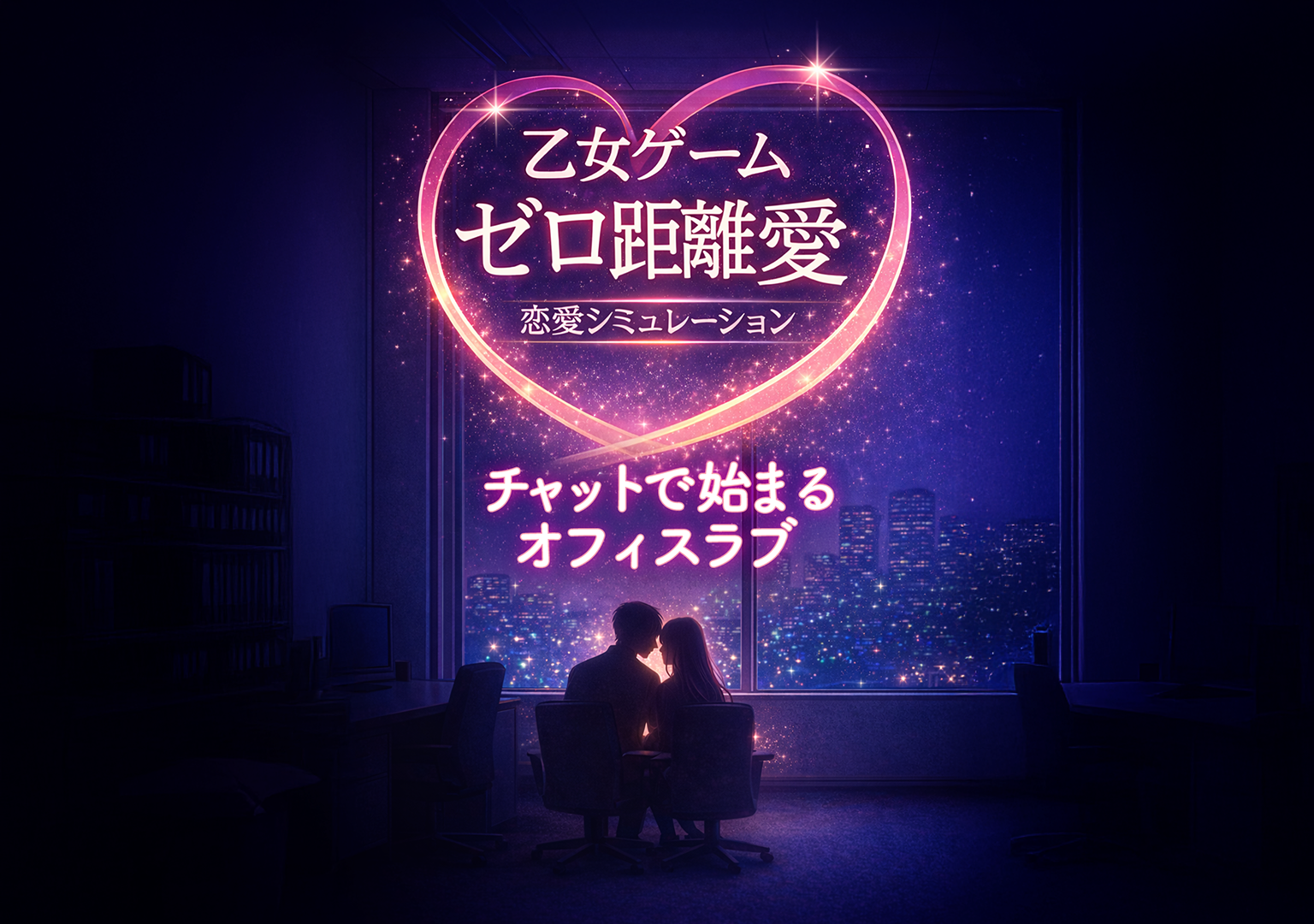 乙女ゲーム 恋愛シミュレーション オフィスラブ キービジュアル